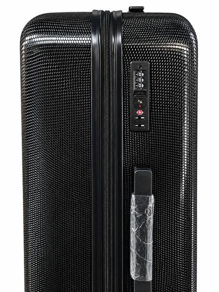 Велика дорожня валіза з полікарбонату РС190 L Чорний РС190 L Black фото