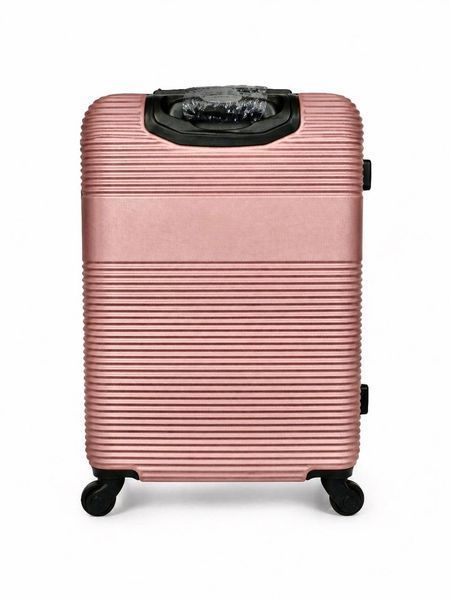 Велика дорожня пластикова валіза 5398 L 28" Рожеве золото 5398 L 28" Rose Gold  фото