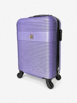 Міні дорожня пластикова валіза 5398 XS 18" Світло-фіолетовий 5398 XS Light Purple фото