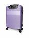 Мала дорожня пластикова валіза 5398 S 20" Світло-фіолетовий 5398 S Light Purple фото 4