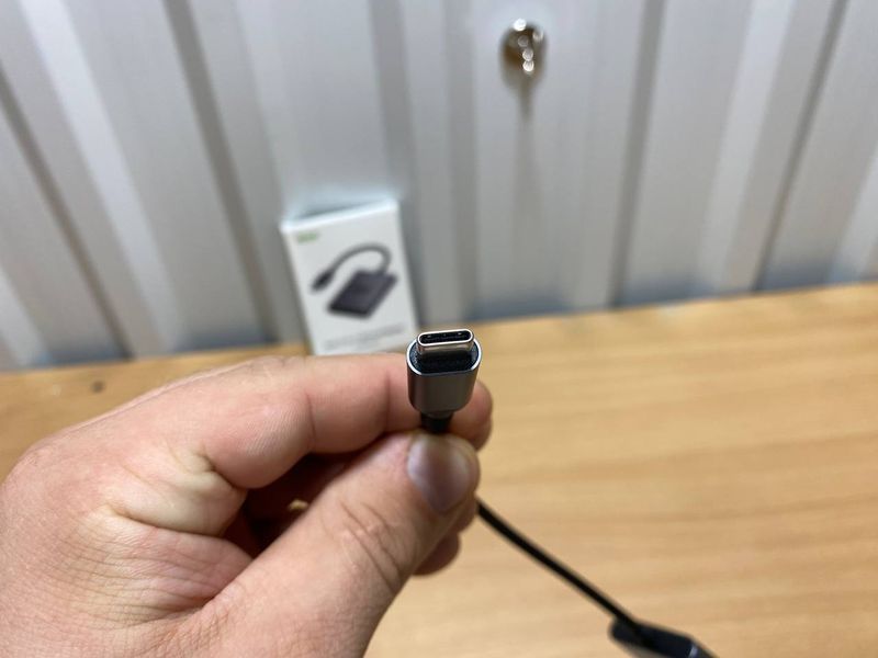 Зчитувач карт Acer USB-C SD/MicroSD алюмінієвий OTG із кабелем 15 см а9.54 фото