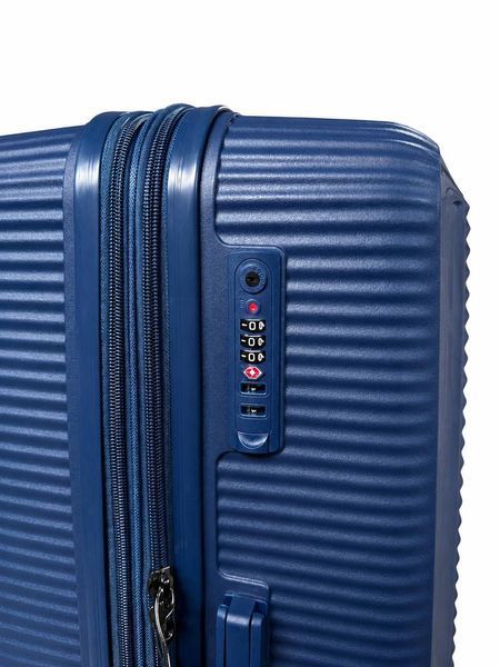 Валіза дорожня мала поліпропіленова S РРZ02 Синій РРZ02 Hongtu Blue S фото