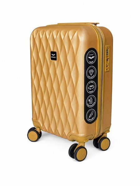 Міні дорожня пластикова валіза TD190 XS 18" Золотий TD190 XS Gold фото