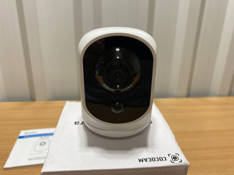 Камера безпеки COCOCAM ZY-C7, Wi-Fi, поворотна, акумуляторна, Full HD 1080P, нічне бачення a4-1123 фото