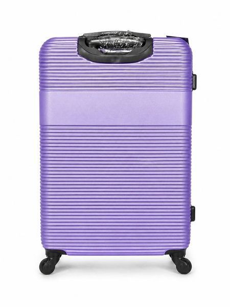 Велика дорожня пластикова валіза 5398 L 28" Світло-фіолетовий 5398 L Light Purple фото