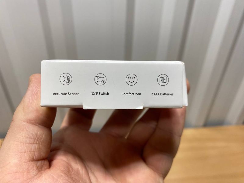 Датчик температури та вологості THIRDREALITY Zigbee з РК-дисплеєм а5.41 фото
