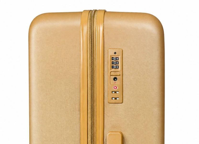 Мала дорожня пластикова валіза TD190 S 20" Золотий TD190 S Gold фото