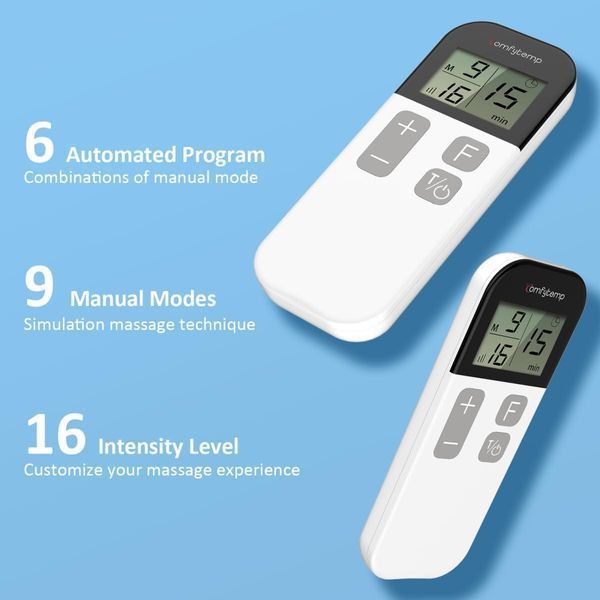 Міостимулятор TENS Comfytemp KTR-2493 бездротовий, 15 режимів, білий b2-7 фото