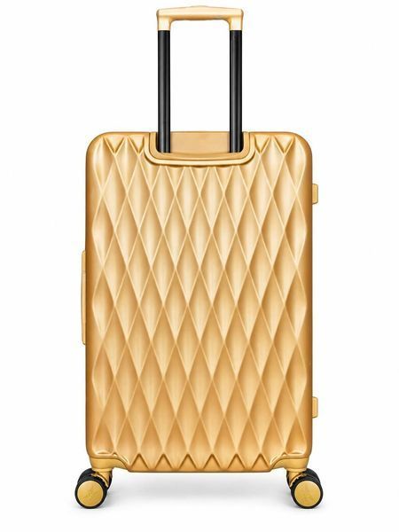 Велика дорожня пластикова валіза 190 L 28" Золотий TD190 L Gold фото