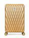 Велика дорожня пластикова валіза 190 L 28" Золотий TD190 L Gold фото 1
