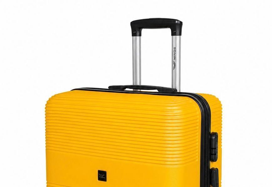 Мала дорожня пластикова валіза 5398 S 20" Жовтий 5398 S Dark Yellow фото