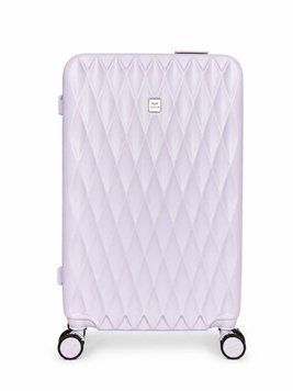 Середня дорожня пластикова валіза TD190 M 24" Світло-фіолетовий TD190 M Light purple фото