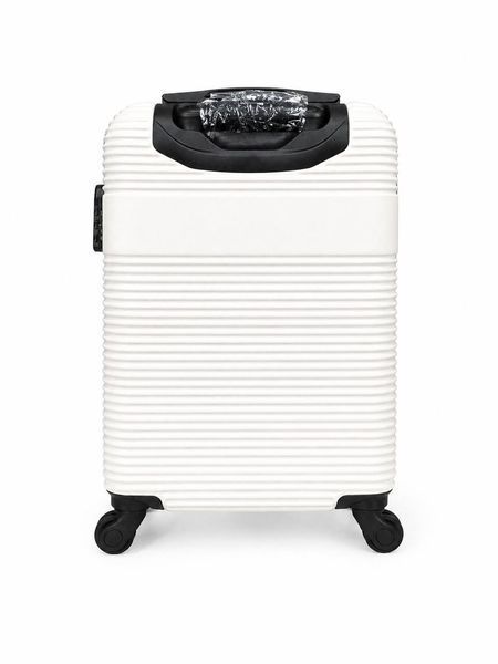 Міні дорожня пластикова валіза 5398 XS 18" Білий 5398 XS 18" DIRTY WHITE фото