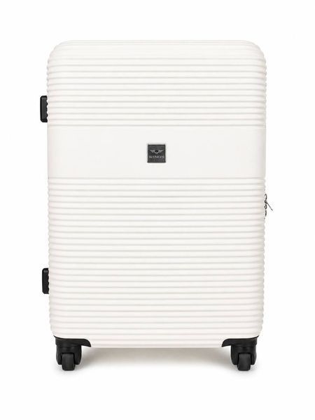 Середня дорожня пластикова валіза 5398 M 24" Білий 5398 M 24" DIRTY WHITE фото