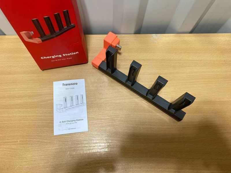 Зарядна станція Transnovo для Joy-Con Nintendo Switch (4 контролери) а4-3 фото