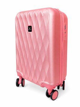 Міні дорожня пластикова валіза TD190 XS 18" Світло-рожевий TD190 XS Light pink фото