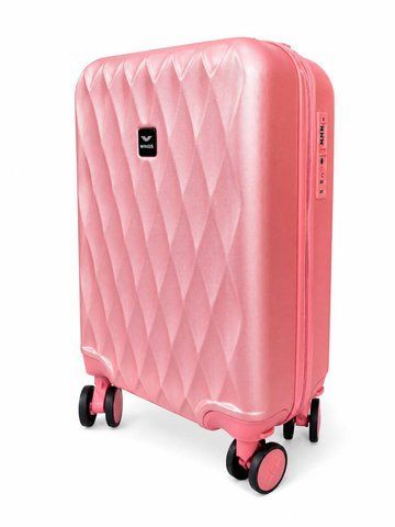 Міні дорожня пластикова валіза TD190 XS 18" Світло-рожевий TD190 XS Light pink фото