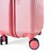 Міні дорожня пластикова валіза TD190 XS 18" Світло-рожевий TD190 XS Light pink фото 5