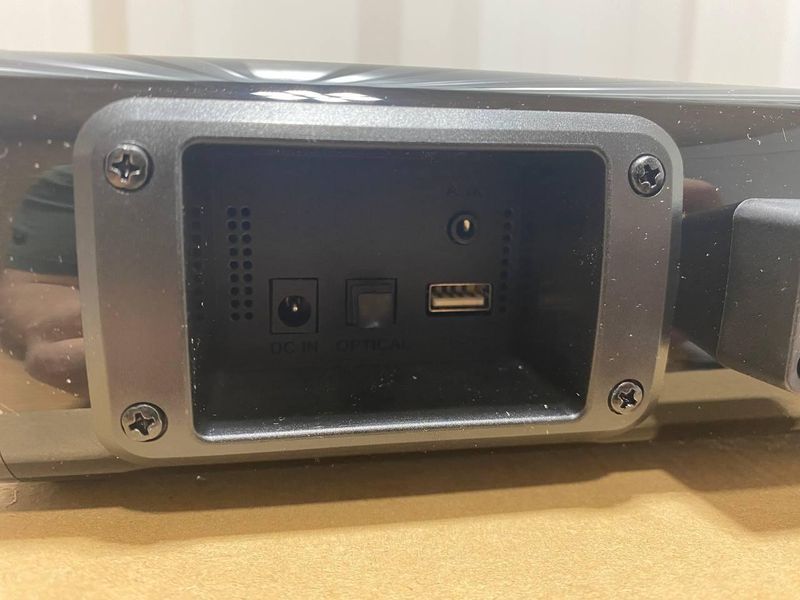Саундбар Mevosto D7-3 2.1CH Bluetooth 5.4 60 Вт з вбудованим сабвуфером чорний a3-2 фото