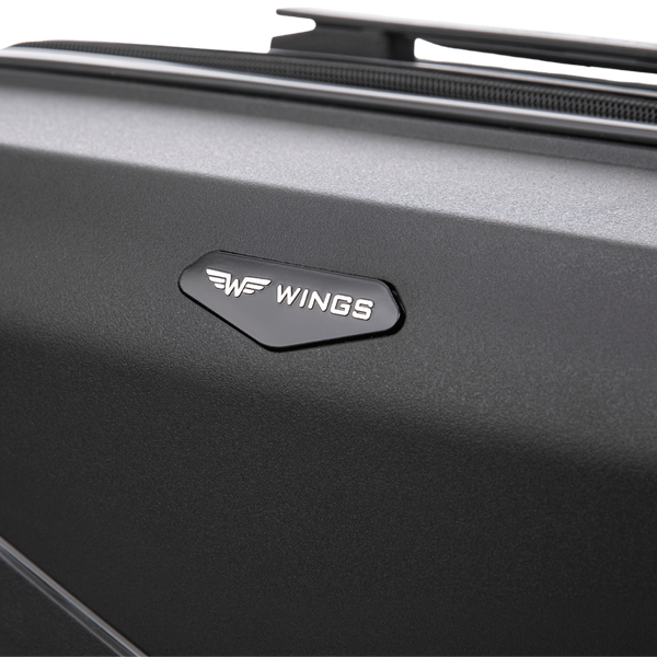 Валіза дорожня велика поліпропіленова WINGS PHOENIX PHX01 L 28" Чорний PHX01 L  Black фото