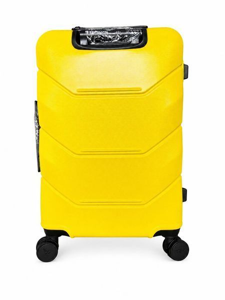 Середня дорожня валіза з полікарбонату Wings 148 (М) Жовта 148 М  YELLOW фото