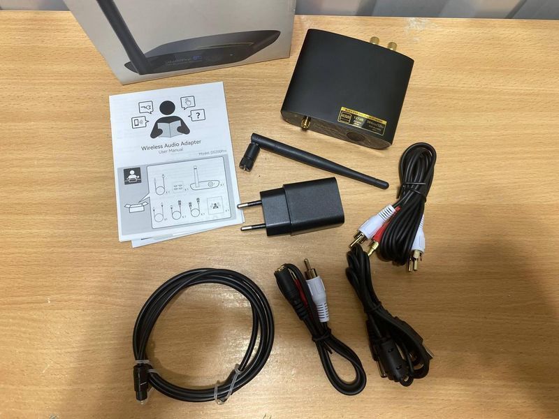 Bluetooth 5.0 HiFi ресивер Lavaudio DS200 Pro з LDAC та aptX HD в2-3 фото