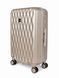 Велика дорожня пластикова валіза TD190 L 28" Шампань TD190 L CHAMPAGNE фото 1