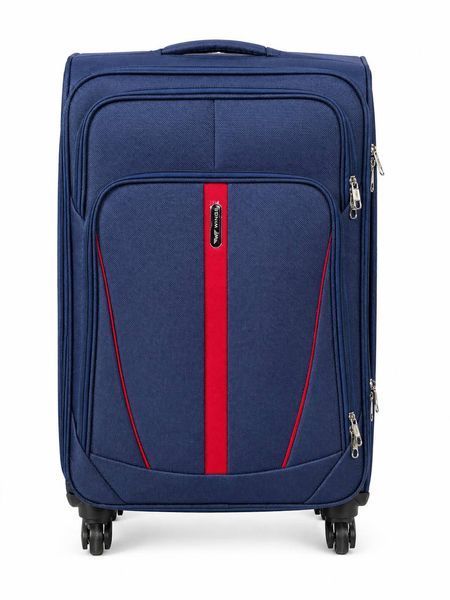 Велика дорожня тканинна валіза 1706-4 L 28" 1706-4 L 28" фото