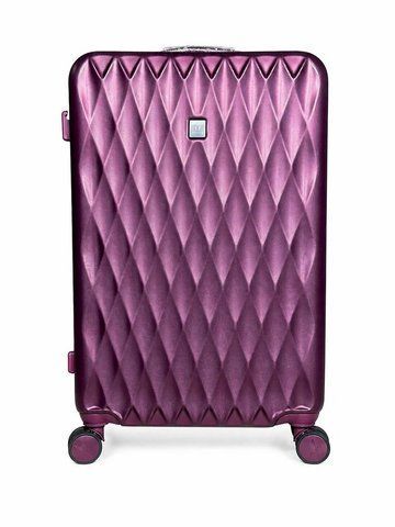 Велика дорожня пластикова валіза 190 L 28" Бордова 190 L 28" фото