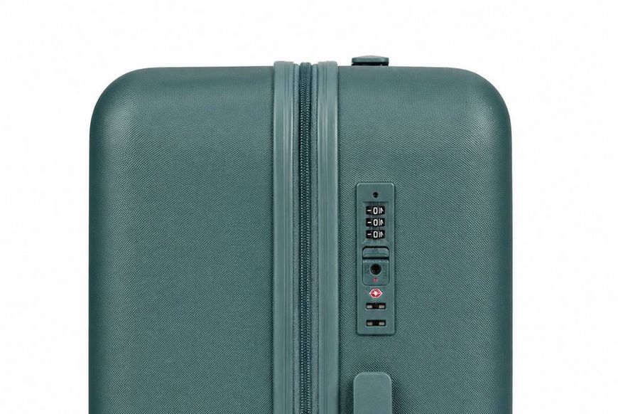 Міні дорожня пластикова валіза TD190 XS 18" Темно-зелений TD190 XS Dark Green  фото