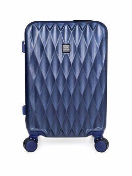 Мала дорожня пластикова валіза TD190 S 20" Темно-синій TD190 S Dark Blue фото