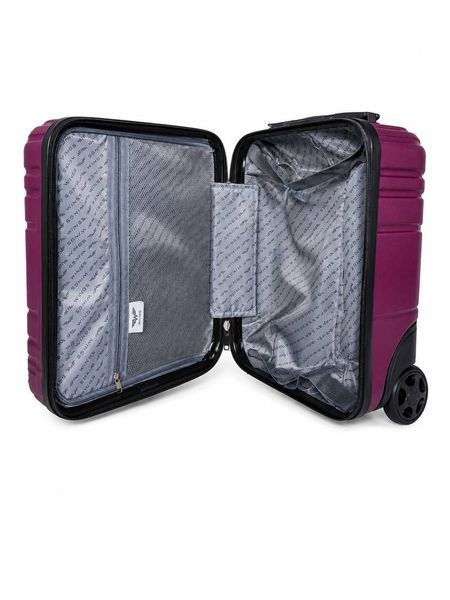 Дорожня валіза з полікарбонату Wings B030 (XS) Бордовий B030 XS BURGUNDY фото