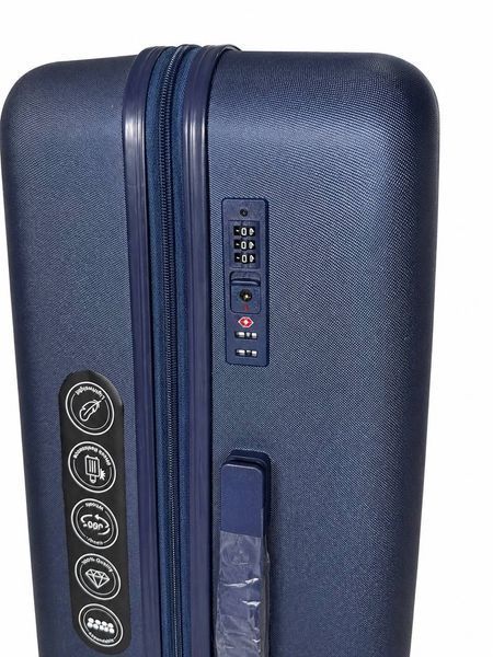 Мала дорожня пластикова валіза TD190 S 20" Темно-синій TD190 S Dark Blue фото