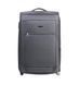Велика дорожня тканинна валіза 1701-2 L Чорний 1701-2 L Black фото 5
