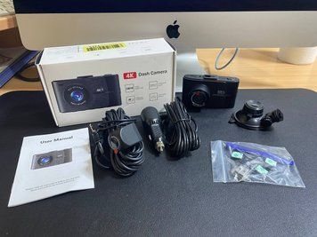 Відеореєстратор VekiNe 4K 1080P з нічним баченням та GPS а2.261 фото