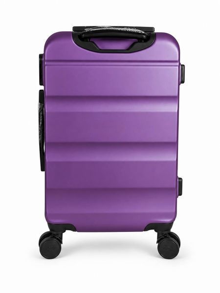 Мала дорожня пластикова валіза WINGS LOVEBIRD AT01 S 20" Темно-фіолетовий AT01 S 20" Dark purple фото
